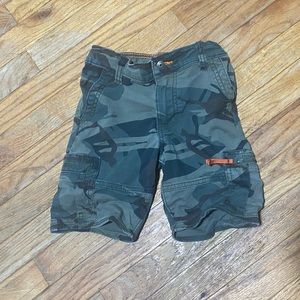 Boys Cargo Shorts - Camo
